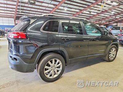 Trzecie zdjęcie samochodu z tyłu: 2016 JEEP CHEROKEE LIMITED VIN:1C4PJMDB4GW199897 - miniatura