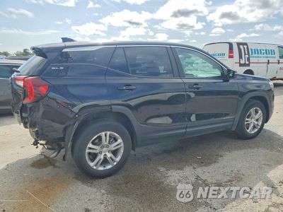 Trzecie zdjęcie samochodu z tyłu: 2022 GMC TERRAIN SLE VIN:3GKALMEV5NL165404 - miniatura