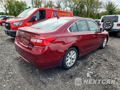 Trzecie zdjęcie samochodu z tyłu: 2016 SUBARU LEGACY 2.5I PREMIUM VIN:4S3BNAD61G3026792 - miniatura