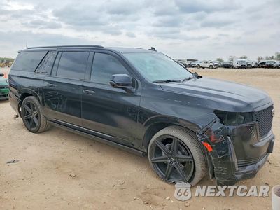 Czwarte zdjęcie samochodu z boku: 2024 CADILLAC ESCALADE ESV SPORT PLATINUM VIN:1GYS4RKL7RR362953 - miniatura