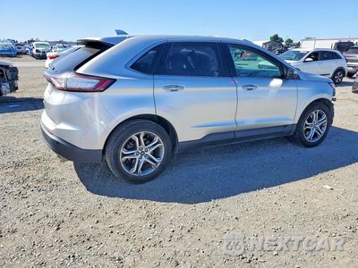 Trzecie zdjęcie samochodu z tyłu: 2015 FORD EDGE TITANIUM VIN:2FMTK4K8XFBB09697 - miniatura