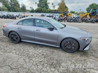 Czwarte zdjęcie samochodu z boku: 2025 MERCEDES-BENZ CLA AMG 35 4MATIC VIN:W1K5J5BB6SN522688 - miniatura