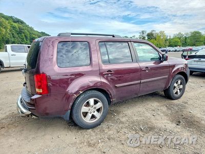 Trzecie zdjęcie samochodu z tyłu: 2010 HONDA PILOT EXL VIN:5FNYF4H69AB003533 - miniatura