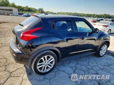 Trzecie zdjęcie samochodu z tyłu: 2012 NISSAN JUKE S VIN:JN8AF5MV3CT120324 - miniatura