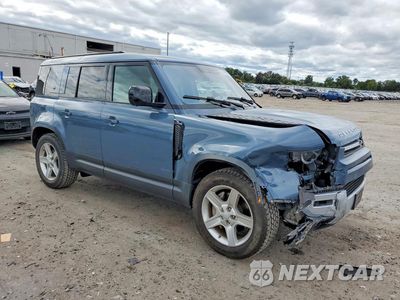 Czwarte zdjęcie samochodu z boku: 2020 LAND ROVER DEFENDER 110 HSE VIN:SALE97EU6L2018679 - miniatura