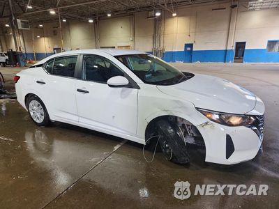 Czwarte zdjęcie samochodu z boku: 2025 NISSAN SENTRA S VIN:3N1AB8BV9SY226457 - miniatura