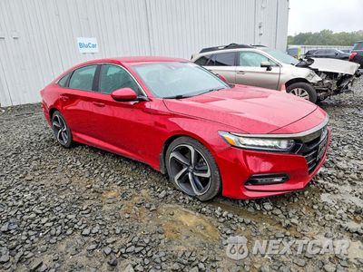 Czwarte zdjęcie samochodu z boku: 2020 HONDA ACCORD SPORT VIN:1HGCV1F38LA135409 - miniatura