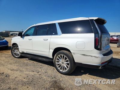 Drugie zdjęcie samochodu z przodu: 2022 CADILLAC ESCALADE ESV PREMIUM LUXURY VIN:1GYS4KKL8NR273071 - miniatura