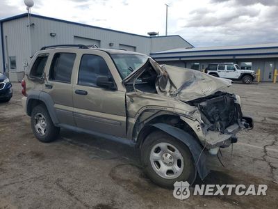 Czwarte zdjęcie samochodu z boku: 2007 JEEP LIBERTY SPORT VIN:1J4GK48K77W524866 - miniatura