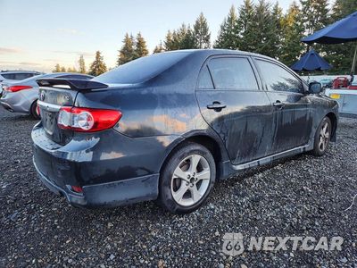 Trzecie zdjęcie samochodu z tyłu: 2013 TOYOTA COROLLA S VIN:5YFBU4EE6DP100253 - miniatura
