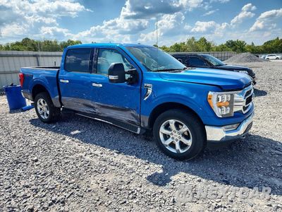 Czwarte zdjęcie samochodu z boku: 2021 FORD F150 SUPERCREW VIN:1FTFW1E83MFB11805 - miniatura