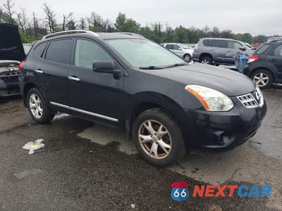 Czwarte zdjęcie samochodu z boku: 2011 NISSAN ROGUE S VIN:JN8AS5MV0BW678317 - miniatura