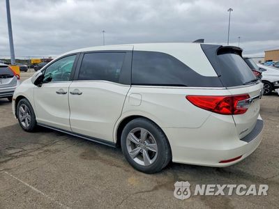 Trzecie zdjęcie samochodu z tyłu: 2018 HONDA ODYSSEY EXL VIN:5FNRL6H7XJB039703 - miniatura