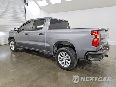 Drugie zdjęcie samochodu z przodu: 2021 CHEVROLET SILVERADO C1500 CUSTOM VIN:3GCPWBEK6MG201776 - miniatura