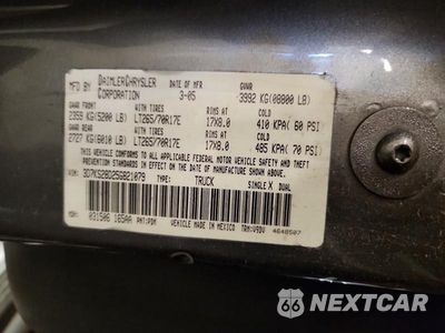 Zdjęcie 12 z 12 samochodu: 2005 DODGE RAM 2500 ST VIN:3D7KS28D25G821079 - miniatura