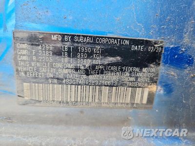 Zdjęcie 12 z 12 samochodu: 2020 SUBARU IMPREZA VIN:4S3GTAB62L3716673 - miniatura