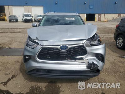 Piąte zdjęcie samochodu w środku: 2020 TOYOTA HIGHLANDER HYBRID XLE VIN:5TDHBRCH6LS506775 - miniatura
