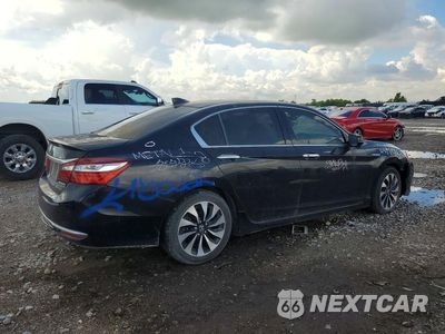 Trzecie zdjęcie samochodu z tyłu: 2017 HONDA ACCORD TOURING HYBRID VIN:JHMCR6F76HC001804 - miniatura