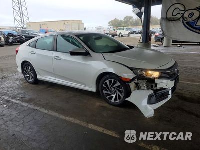 Czwarte zdjęcie samochodu z boku: 2017 HONDA CIVIC EX VIN:19XFC2F72HE231907 - miniatura