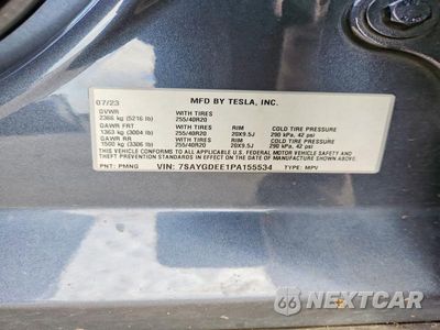 Zdjęcie 14 z 14 samochodu: 2023 TESLA MODEL Y VIN:7SAYGDEE1PA155534 - miniatura