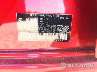 Zdjęcie 12 z 12 samochodu: 2018 SUBARU IMPREZA PREMIUM VIN:4S3GTAB6XJ3701738 - miniatura