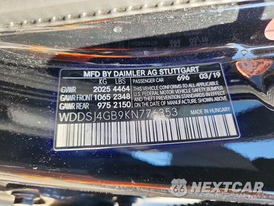 Zdjęcie 13 z 13 samochodu: 2019 MERCEDES-BENZ CLA 250 4MATIC VIN:WDDSJ4GB9KN776353 - miniatura
