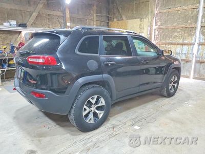 Trzecie zdjęcie samochodu z tyłu: 2017 JEEP CHEROKEE TRAILHAWK VIN:1C4PJMBS9HW542739 - miniatura