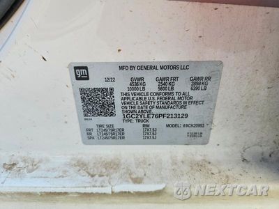 Zdjęcie 12 z 12 samochodu: 2023 CHEVROLET SILVERADO K2500 HEAVY DUTY VIN:1GC2YLE76PF213129 - miniatura