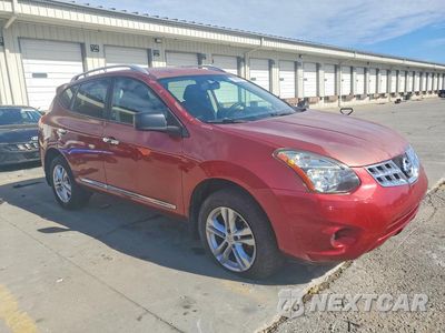 Czwarte zdjęcie samochodu z boku: 2015 NISSAN ROGUE SELECT S VIN:JN8AS5MT8FW164185 - miniatura
