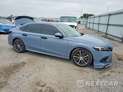 Czwarte zdjęcie samochodu z boku: 2022 HONDA CIVIC TOURING VIN:2HGFE1F9XNH305968 - miniatura