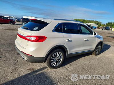 Trzecie zdjęcie samochodu z tyłu: 2017 LINCOLN MKX SELECT VIN:2LMPJ6KR0HBL38485 - miniatura