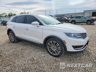 Czwarte zdjęcie samochodu z boku: 2018 LINCOLN MKX RESERVE VIN:2LMPJ8LR8JBL38587 - miniatura