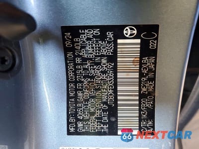 Zdjęcie 12 z 12 samochodu: 2025 TOYOTA COROLLA HYBRID LE VIN:JTDBCMFEXS3069192 - miniatura