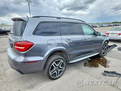 Trzecie zdjęcie samochodu z tyłu: 2018 MERCEDES-BENZ GLS 550 4MATIC VIN:4JGDF7DE0JB027232 - miniatura
