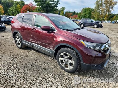 Czwarte zdjęcie samochodu z boku: 2018 HONDA CR-V EX VIN:7FARW2H53JE055339 - miniatura
