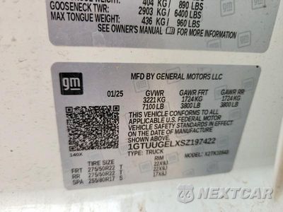 Zdjęcie 12 z 12 samochodu: 2025 GMC SIERRA K1500 DENALI VIN:1GTUUGELXSZ197422 - miniatura