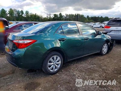 Trzecie zdjęcie samochodu z tyłu: 2015 TOYOTA COROLLA LE VIN:2T1BURHE4FC462870 - miniatura