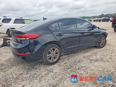 Trzecie zdjęcie samochodu z tyłu: 2017 HYUNDAI ELANTRA SE VIN:KMHD84LF0HU104313 - miniatura