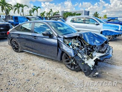Czwarte zdjęcie samochodu z boku: 2022 HONDA CIVIC SPORT VIN:2HGFE2F59NH590911 - miniatura