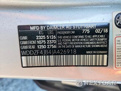 Zdjęcie 12 z 12 samochodu: 2018 MERCEDES-BENZ E 300 VIN:WDDZF4JB4JA426918 - miniatura