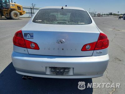 Zdjęcie 6 z 12 samochodu: 2006 INFINITI G35 BASE VIN:JNKCV51EX6M515545 - miniatura