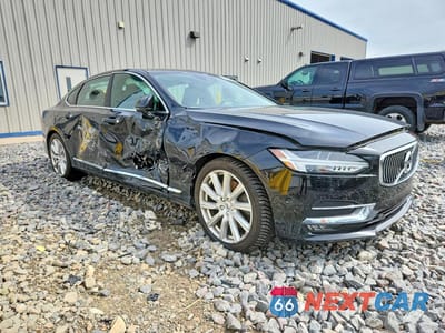 Czwarte zdjęcie samochodu z boku: 2018 VOLVO S90 T6 INSCRIPTION VIN:LVY992ML0JP029478 - miniatura