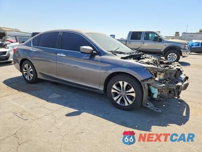 Czwarte zdjęcie samochodu z boku: 2014 HONDA ACCORD LX VIN:1HGCR2F31EA138682 - miniatura