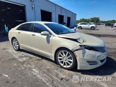 Czwarte zdjęcie samochodu z boku: 2016 LINCOLN MKZ HYBRID VIN:3LN6L2LU2GR628661 - miniatura