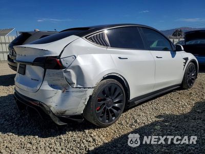 Trzecie zdjęcie samochodu z tyłu: 2023 TESLA MODEL Y VIN:7SAYGDEF1PF737841 - miniatura