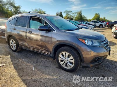 Czwarte zdjęcie samochodu z boku: 2013 HONDA CR-V EXL VIN:5J6RM4H77DL006493 - miniatura