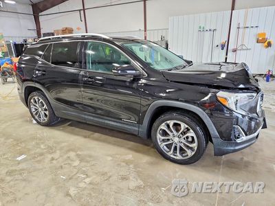 Czwarte zdjęcie samochodu z boku: 2019 GMC TERRAIN SLT VIN:3GKALPEX7KL304351 - miniatura