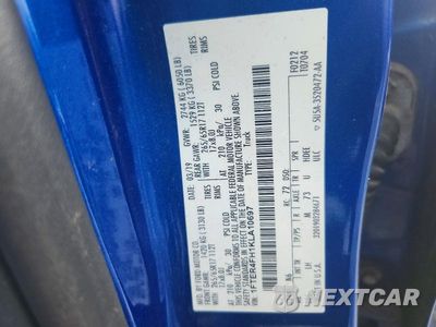 Zdjęcie 12 z 12 samochodu: 2019 FORD RANGER XL VIN:1FTER4FH1KLA10697 - miniatura
