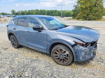 Czwarte zdjęcie samochodu z boku: 2022 MAZDA CX-5 PREFERRED VIN:JM3KFBCM9N0581093 - miniatura