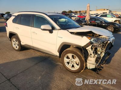 Czwarte zdjęcie samochodu z boku: 2021 TOYOTA RAV4 XLE VIN:4T3RWRFV4MU033548 - miniatura